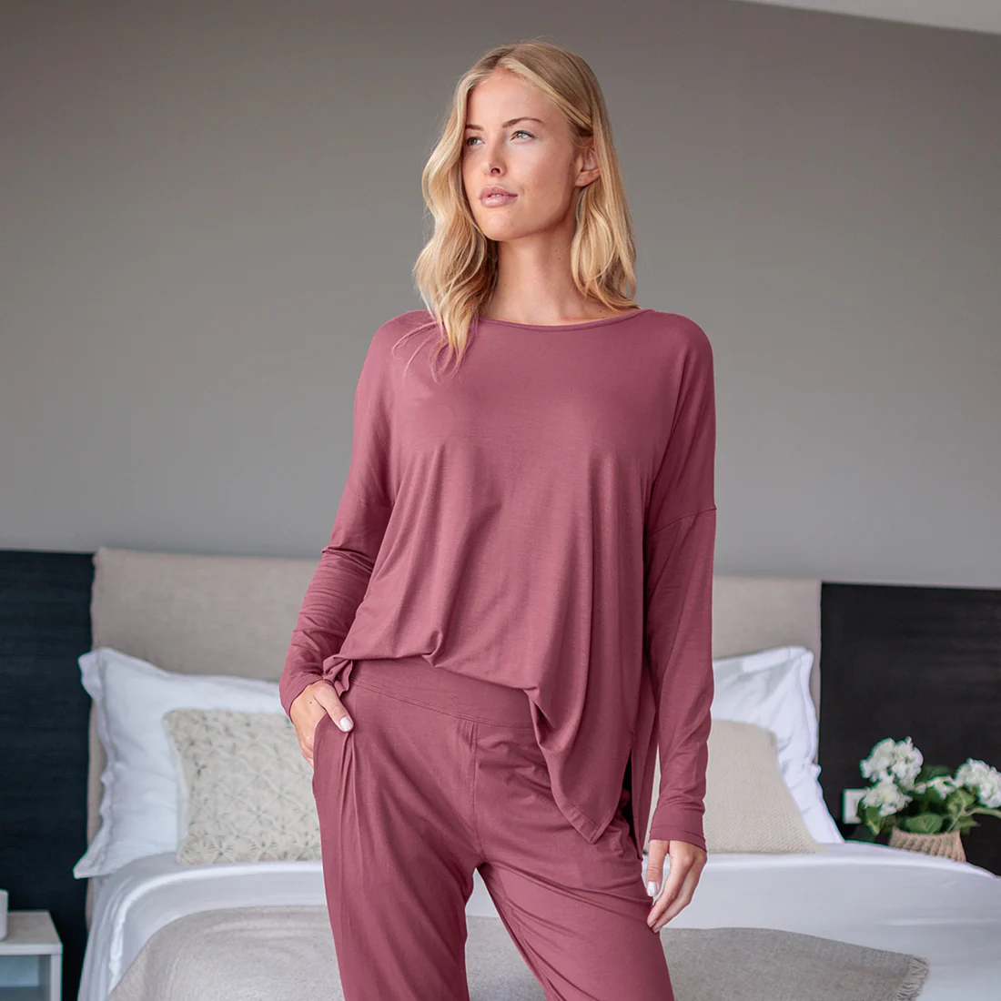 Langarm-Shirt mit lockerer Passform — NATTWELL™ - Image 12